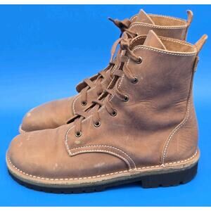 Conker Derby Boots Oak Brown Men's 10 Wide Barefoot Like Gaucho/Ninja/Origo